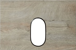 Акватон Столешница под раковину Лофт Фабрик 60 дуб эндгрейн – фотография-2